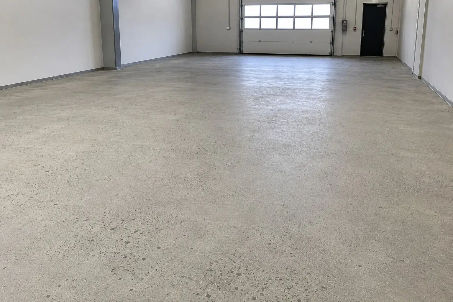 polyurethan underlag i en garage